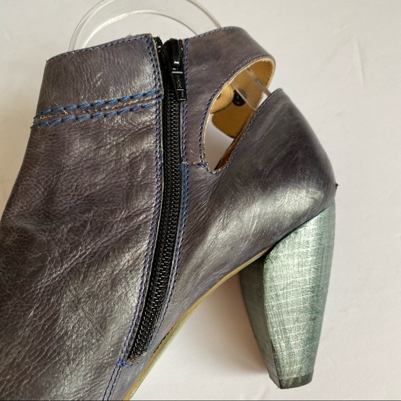 Prophecy metallic hand finished leather heels Eu38 - Picture 9 of 11